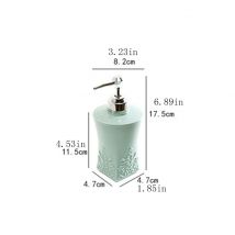 Bouteilles de désinfectant pour les mains de Style européen flotteur sculpture distributeur de savon liquide Simple shampooing Gel douche presse bouteille de main