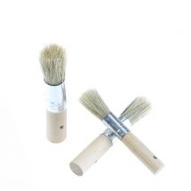 3 pièces/ensemble en bois pochoir brosse poils de porc brosses acrylique aquarelle peinture à l'huile