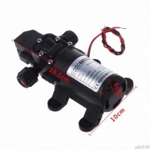 Pompe à eau haute pression, pompe à diaphragme auto-amortissante, 12V, 70W, 130psi, 6L/Min, et directe