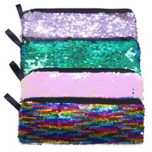 1 pièces Sequin porte-crayon Flash magique Sequin stylo sac fournitures scolaires fille sacs à main articles divers sac cosmétique multi-fonction sac