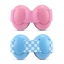 Protège-oreilles Anti-bruit pour bébé, 1 paire, sangle élastique, Protection auditive, insonorisé, casque d'écoute