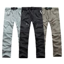 Pantalons de randonnée à séchage rapide détachables pour hommes et femmes pantalons de sport pour le cyclisme de Camping en plein air