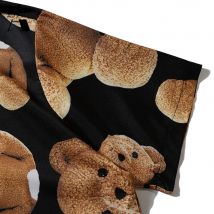 Chemise hawaïenne manches courtes pour homme, Streetwear Hip Hop, Harajuku, motif ours de plage Tropical, été, collection décontracté
