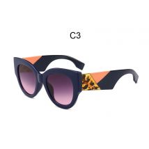 Luxe surdimensionné rond lunettes de soleil femmes rétro concepteur grand cadre lunettes de soleil femme dégradé lunettes de soleil