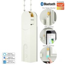 Moteur à chaîne motorisée intelligent, stores roulants, panneau solaire et chargeur, commande via application Bluetooth intégrée