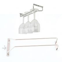 28cm/11 "Vin Porte-Gobelet En Verre de Sous Armoire Support Verres À Pied Cintre Étagère Maison