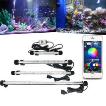 Zhongji RGB lumière LED pour éclairage d'aquarium Marine étanche rétro-éclairage dans l'éclairage de LED pour Aquarium pour lampe d'aquarium lumière LED s