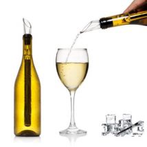 Bâton de refroidisseur de vin de glace d'acier inoxydable avec le bâton de refroidissement de vin de verseur de vin