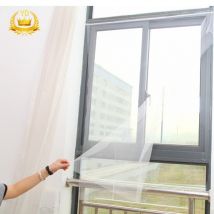 Moustiquaire pour fenêtres moustiquaire volante moustiquaire avec ruban auto-adhésif fenêtre écran rideau chambre fournitures YDHS