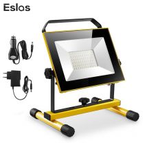 Eslas LED projecteur extérieur 20 W 30 W projecteur Portable Rechargeable lampe de travail à la main IP65 lumière étanche pour le Camping