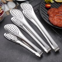 Pince à pain en acier inoxydable, ustensiles d&#39;accès à la cuisine, outils de cuisine de Buffet, Anti-chaleur, pince à pain pour pâtisserie, outils de pince à salade pour barbecue