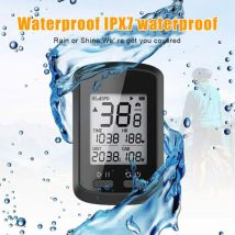 GPS vélo vélo vélo ordinateur chronomètre LCD affichage étanche IPX7 sans fil APP kilométrage Code Table vélo accessoires