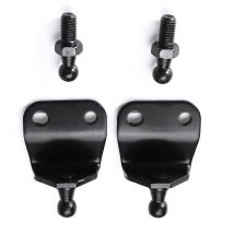 2X Universal- 400mm 300N Auto Vordere Abdeckung Motorhaube Haube Hinten Stamm Heckklappe Stiefel Schock Strebe Unterstützung Bar Gas frühling