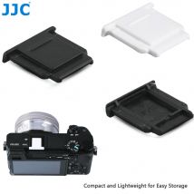 JJC Caméra Shoe Cover Noir Blanc Capuchon Protecteur pour Sony A77II A3000 A6000 A6300 A6500 A99 II A7 Remplacer Sony FA-SHC1M