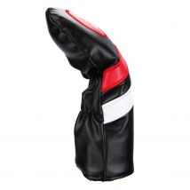 Couvre-chef de Golf 3 pièces/ensemble couvre-chef en bois de Fairway de conducteur noir rouge Vintage Pu 1 3 5 pilote