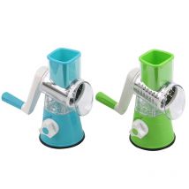 Coupe-légumes manuel multi-fonction tambour rotatif tranche râpe pomme de terre fromage outils de cuisine accessoires de cuisine