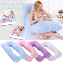 Oreiller de grossesse | Coussin en forme de U pour femmes enceintes, literie oreiller de maternité multifonctionnel pour Long sommeil