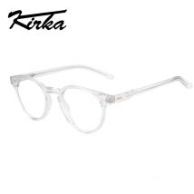 Kirka lunettes transparentes femmes montures lunettes rondes lunettes transparentes myopie lunettes cercle montures de lunettes pour femmes