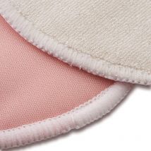 Coussinets d'allaitement en bambou bio (paquet de 12) avec sac à linge Bonus coussin d'allaitement lavable sont Super doux, réutilisable et Hypoal
