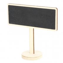 Mini panneau étiquette en bois 20 pièces | Mini panneau noir, panneau de Message, étiquette pour marques de jardin, de tableau noir de décoration de mariage