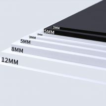 Modèle fait main blanc de panneau de mousse de PVC faisant le panneau plat en plastique matériel pour les matériaux de modèle de construction de bricolage 300x200mm