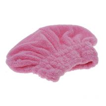 BESTUseful minifiber sèche cheveux chapeau rapidement sèche cheveux roulé serviette chapeau (rose)