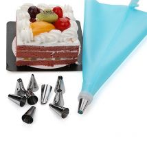 Sachet de confiserie avec buses | 26/50 pièces/ensemble embout de tuyauterie, bec de crème pâtisserie pour la cuisson, outils de décoration de gâteaux en acier inoxydable
