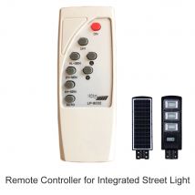 Lampe solaire LED avec télécommande IR, projecteur solaire commun, éclairage par immersion et éclairage pour la rue, BSOD