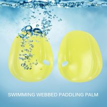 1 paire PC main pagaies natation entraînement main pagaies nager palmé gants pour Freestyle dos natation entraînement