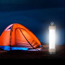 Lampes de Camping en plein air LED lampe de poche Rechargeable lumière forte Camping Portable éléments extérieurs pour lampe de pêche