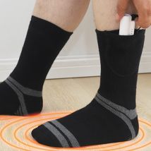 Chaussettes chauffantes réglables chaussettes chauffantes électriques batterie Rechargeable pour femmes hommes hiver ski en plein air cyclisme Sport Heate