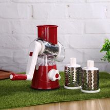 Coupe-légumes manuel trancheuse multifonctionnelle ronde Mandoline trancheuse pomme de terre fromage Gadgets de cuisine accessoires de cuisine