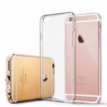 Portefeuille pour Capa iPhone 6 S étui Transparent Super mince pare-chocs Capinha étui Transparent Anti-poussière bouchons Flexible pour iPhone 6 6 s