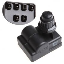 Bouton poussoir de remplacement pour barbecue à gaz, 6 sorties, batterie AA,