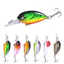 6cm 5g Mini manivelle appât de pêche leurre Topwater artificiel japon dur appât méné nagappât truite basse carpe pêche 0.3-2m
