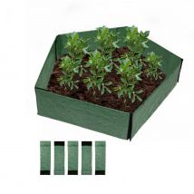 Clôture de jardin décorative en plastique amovible, barrière de ferme de légumes, clôture de plantation de jardin familial, fournitures de jardin d'extérieur