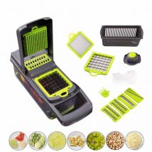 Trancheuse à légumes multifonctionnelle 7 en 1, Mandoline, coupe-cuisine, râpe à pommes de terre et carottes