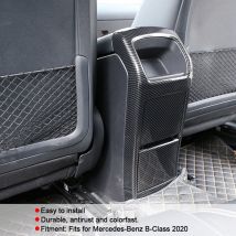 Couvercle Anti-coup de pied pour mercedes-benz classe B en Fiber de carbone