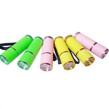 Portable Mini 9 LED Séchoir À Ongles UV Gel Vernis À Ongles Lampe À Polymériser Lampe Torche