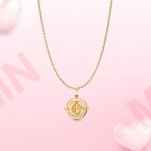 Pendentif à breloque doré pour femmes, bijou Original, pour femmes