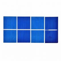 100 pièces panneau solaire solaire cellule solaire énergie solaire bricolage batterie solaire chargeur 52X26Mm