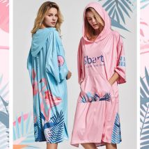 Serviette de plage à capuche pour adulte, cape, serviette de bain en plein air, accessoires de Sports aquatiques, vêtements à séchage rapide, nouvelle