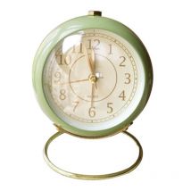 Réveil silencieux minuterie métal métal réveil classique réveil alarme bureau