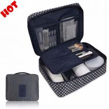 Nouvelle multi-fonction voyage organisateur sac femmes Portable sac cosmétique voyage nécessaires beauté maquillage toilette lavage sacs