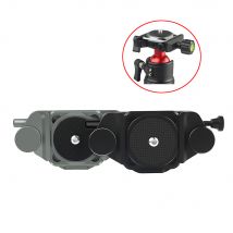 DSLR appareil photo boucle de ceinture montage pince adaptateur appareil photo photographie taille ceinture sangle boucle attache rapide avec plaque de dégagement rapide