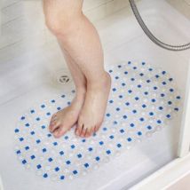 PVC tapis de bain pour toilette tapis de bain douche salle de bain tapis d'aspiration anti-dérapant ventouse salle de bain tapis ensemble tapis de bain décor