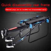 Équipement d'équitation noir vélo Scooter dégagement rapide bagages/siège de cargaison poste vélo support arrière vélo accessoires pour Scooter