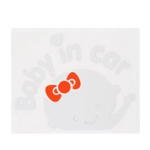 Autocollant de voiture pour bébé à bord, autocollant de voiture , réfléchissant, imperméable, sur le pare-brise arrière
