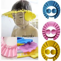 Bonnet de bain pour enfants, protection pour la douche, lavage des cheveux, protection pour bébé