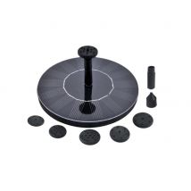 Fontaine solaire extérieur intérieur ingénierie soleil puissance flottant piscine eau jardin oiseau maison cascade bain d'oiseau décoration pompe J0J5